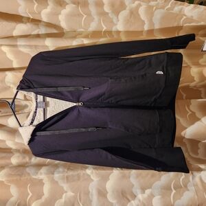 Men's Black Jacket with Sherpa Lining